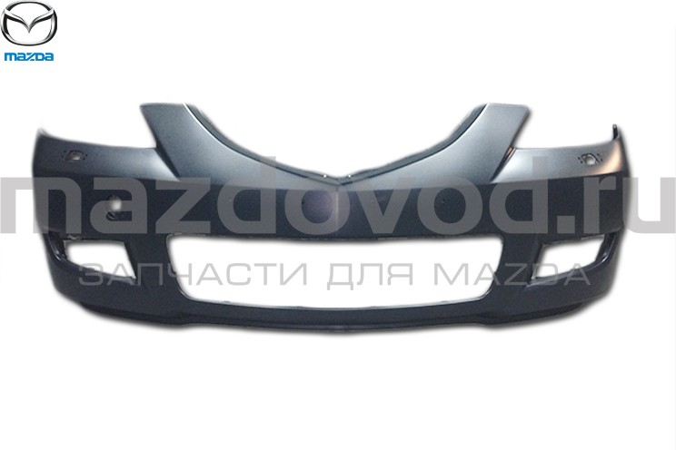 Бампер FR для Mazda 3 (BK) (SDN) (W/HLC) (03-06) (MAZDA)