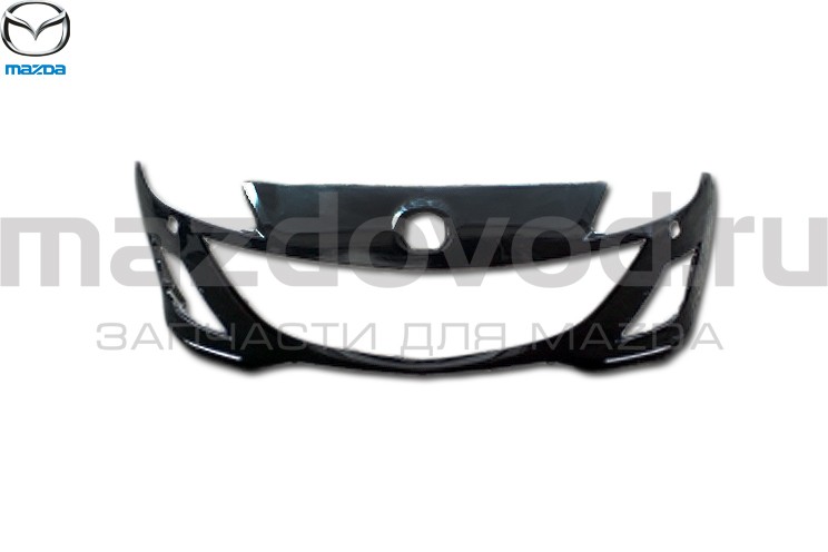Бампер FR для Mazda 3 (BL) (W/HLC) (MAZDA)