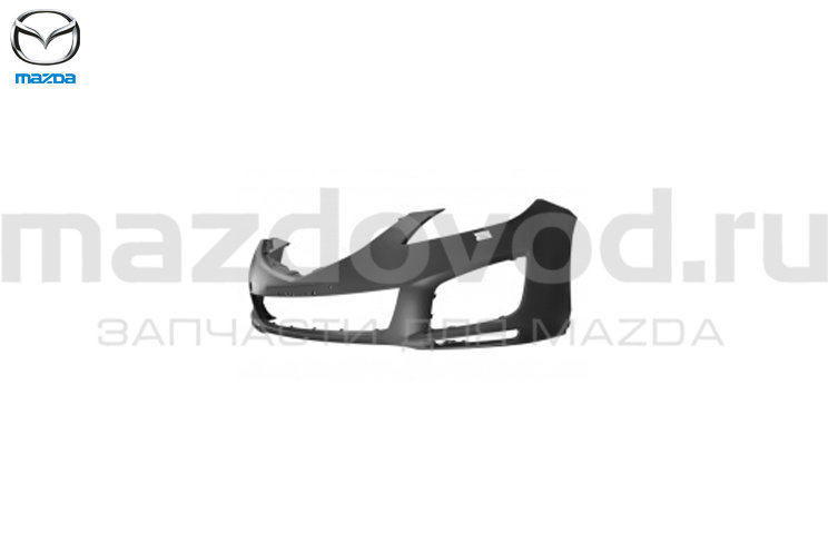 Бампер FR для Mazda 6 (GH) (W/ HLC; W/O PS) (SPORT) (MAZDA)