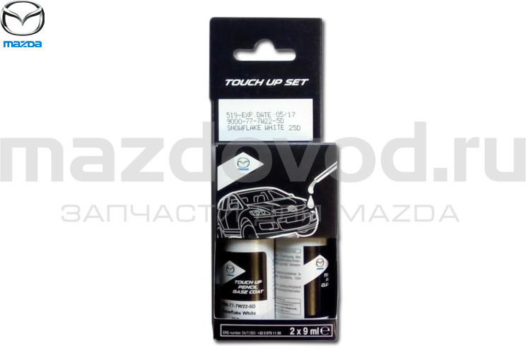 Подкрашивающий комплект 25D (Snowflake White) (9ml) (MAZDA)