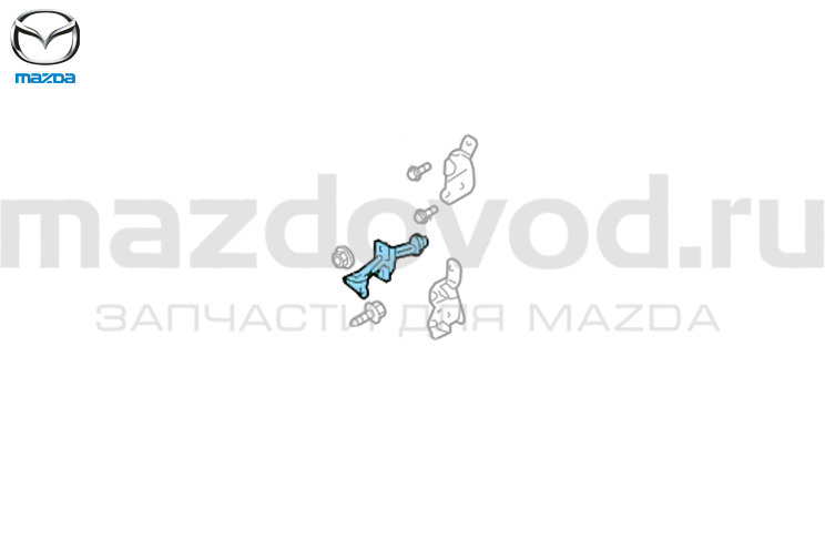 Ограничитель хода FR R+L двери для Mazda CX-9 (ТВ) (MAZDA)
