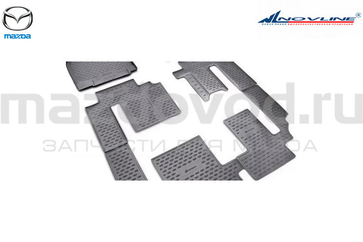 Коврики в салон для Mazda CX-9 (TB) (MAZDA-NOVLINE)
