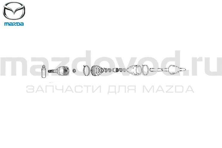 Шрус внутренний (L) для Mazda 3 (BK) (ДВС - 2.0) (МКПП) (MAZDA)