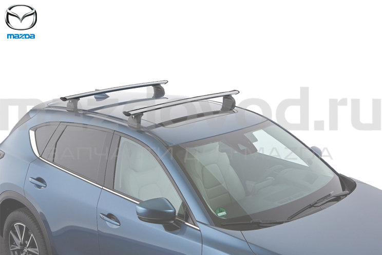 Дуги поперечные под багажник на крыше (без рейлингов) для Mazda CX-5 (KF) (MAZDA)