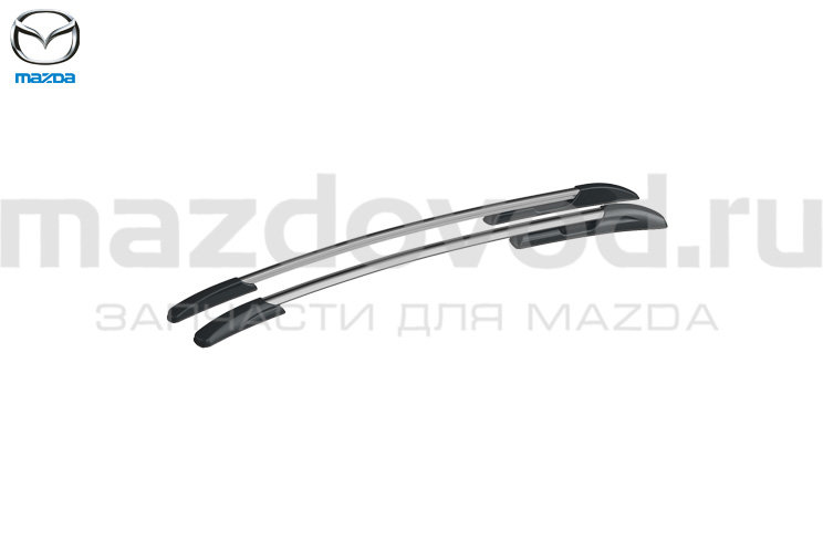 Комплект оригинальных продольных рейлингов на крышу для Mazda СХ-5 (KF) (MAZDA)