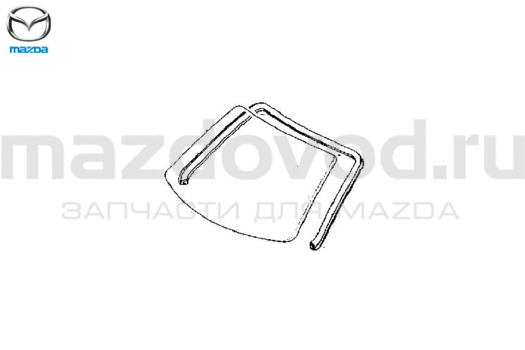 Стекло лобовое для Mazda CX-9 (TB) (MAZDA)