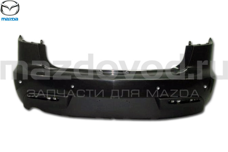 Бампер RR для Mazda 3 (BL) (HB) (W/PS) (11-13) (MAZDA)