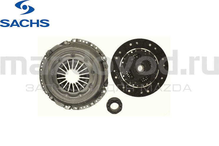 Комплект сцепления для Mazda 6 (GG/GY) (ДВС-1.8/2.0) (SACHS)