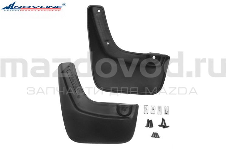 Брызговики RR для Mazda 3 (BL) (SDN) (NOVLINE)