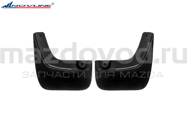 Брызговики задние для Mazda 3 (BL) (SDN) (VIN 500.001) (NOVLINE)