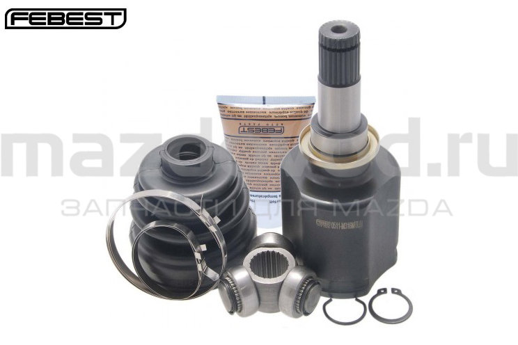 Шрус внутренний (L) для Mazda 3 (BK) (1.6) (МКПП) (FEBEST)