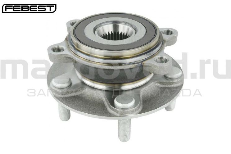 Подшипник ступицы FR для Mazda 3 (BM) (В СБОРЕ) (FEBEST)