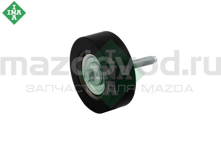 Ролик обводной приводного ремня для Mazda 3 (BK/BL) (MPS) (INA)