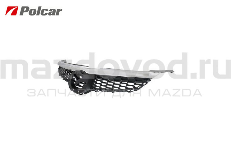 Решетка радиатора (верх) для Mazda CX-9 (TB) (POLCAR)