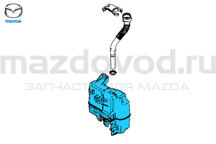 Бачок омывателя для Mazda CX-9 (TC) (MAZDA)