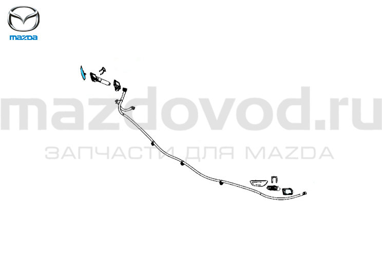 Крышка ФОМ (R) для Mazda CX-9 (TC) (42M) (MAZDA)