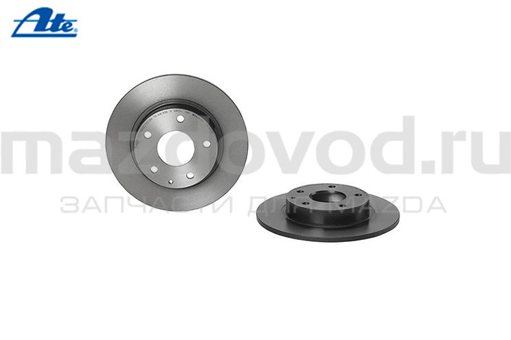 Диски тормозные RR для Mazda 3 (BM/BN) (ATE)