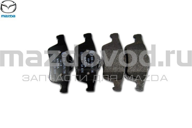 Колодки тормозные RR для Mazda 5 (CR/CW) (MAZDA)