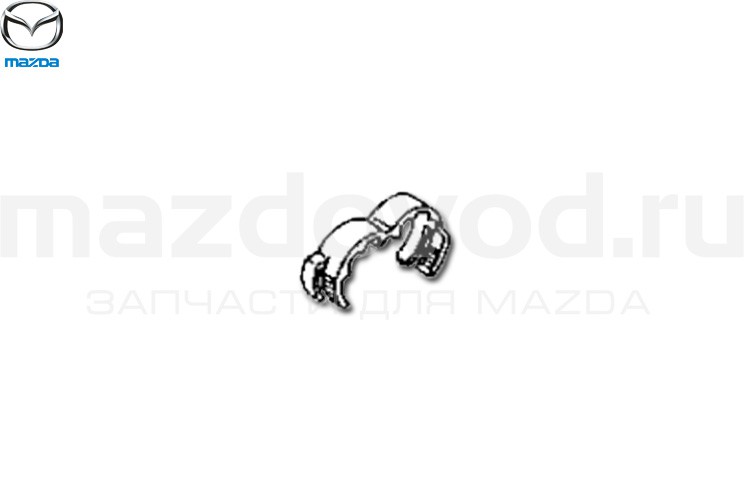 Клипса для Mazda 2 (DE), 3 (BK,BL), 5 (CR,CW), 6 (GG), CX-7 (ER), CX-9 (TB), MPV (LW) (MAZDA)